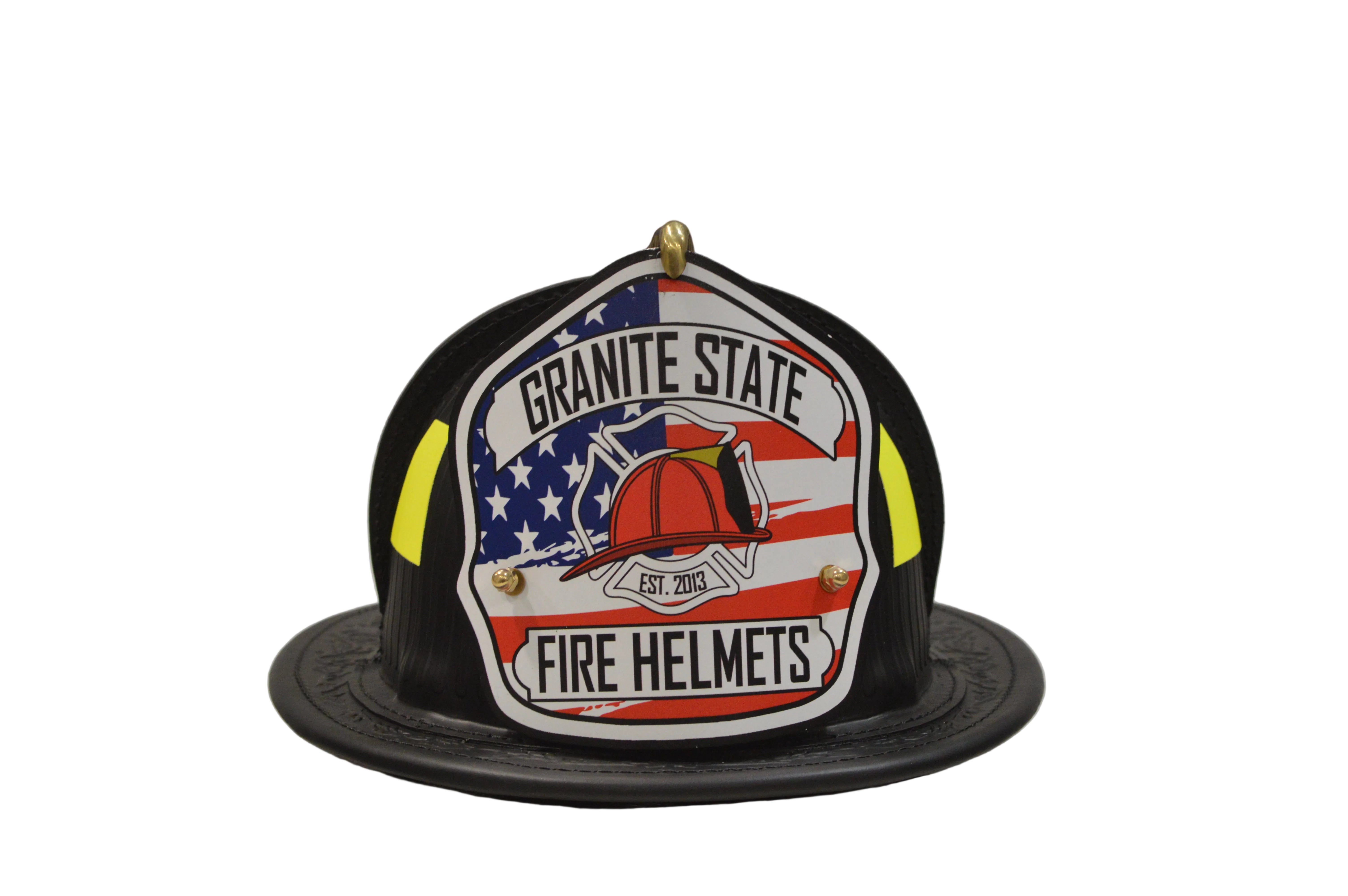 TL-2 NFPA Miller Flat Black Helmet – Granite State Fire Helmets