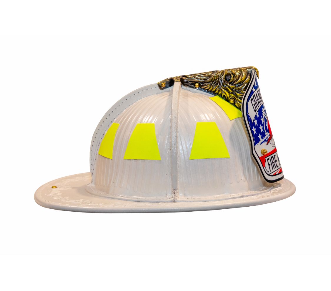 TL-2 NFPA Miller White Helmet