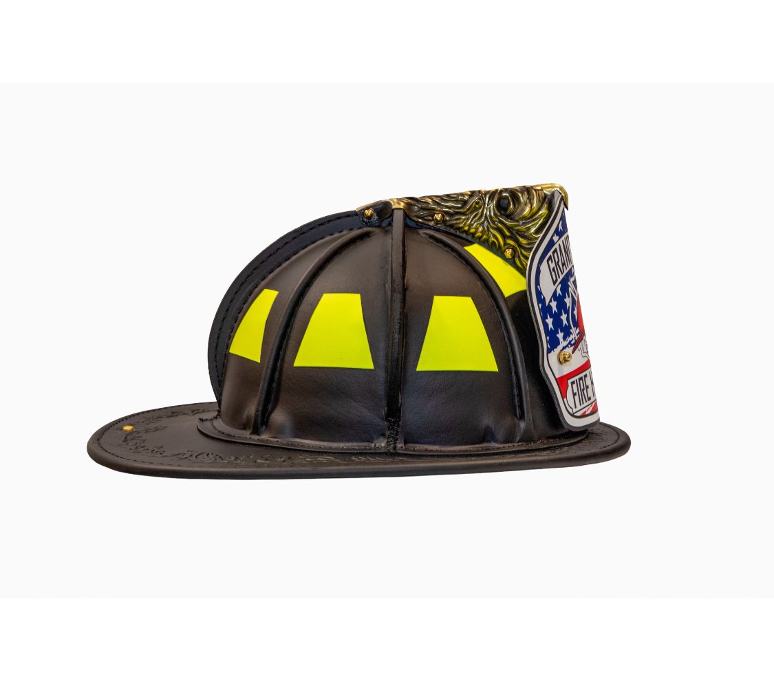TL-2 NFPA Flat Black Helmet – Granite State Fire Helmets