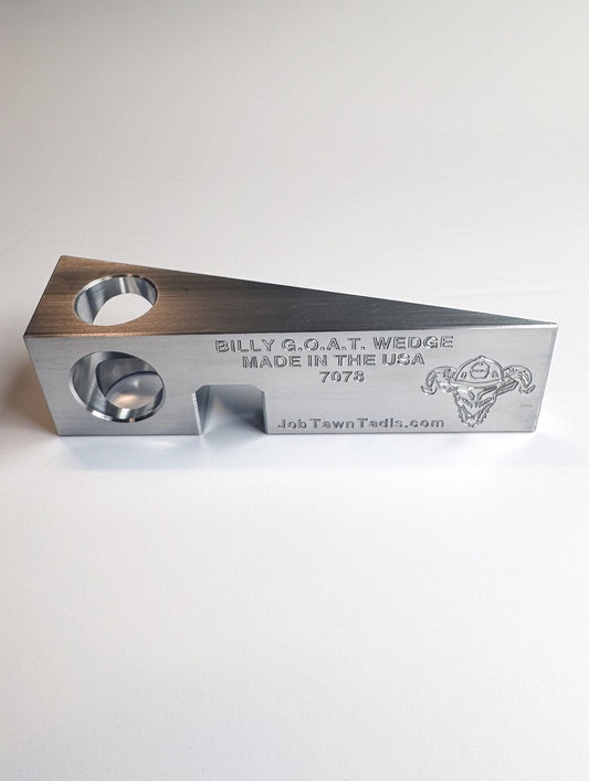 The Billy G.O.A.T. Wedge 7075 -Aircraft Alumiunum Forcible Entry Wedge